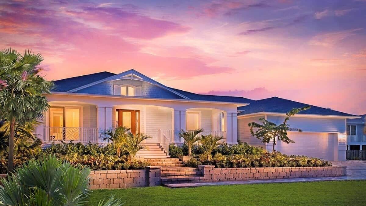 Wow, Look at the Symmetrical Facade of This Elegant Home