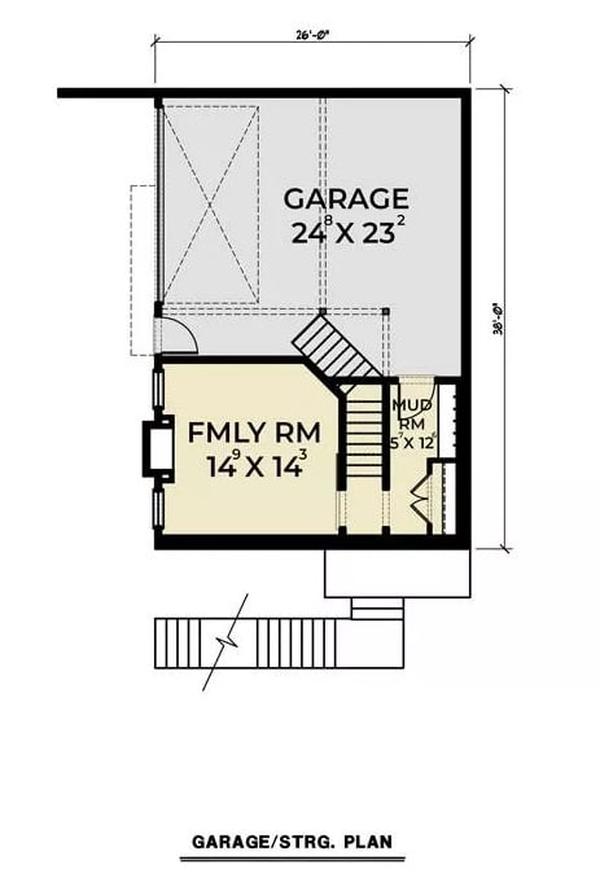 Functional Lower Level Featuring a Spacious Garage and Cozy Family Room