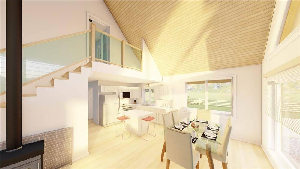 Check Out the Glass Railing and Open-Concept Design Here
