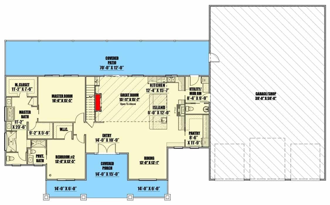 Spacious Living with an Expansive Covered Patio