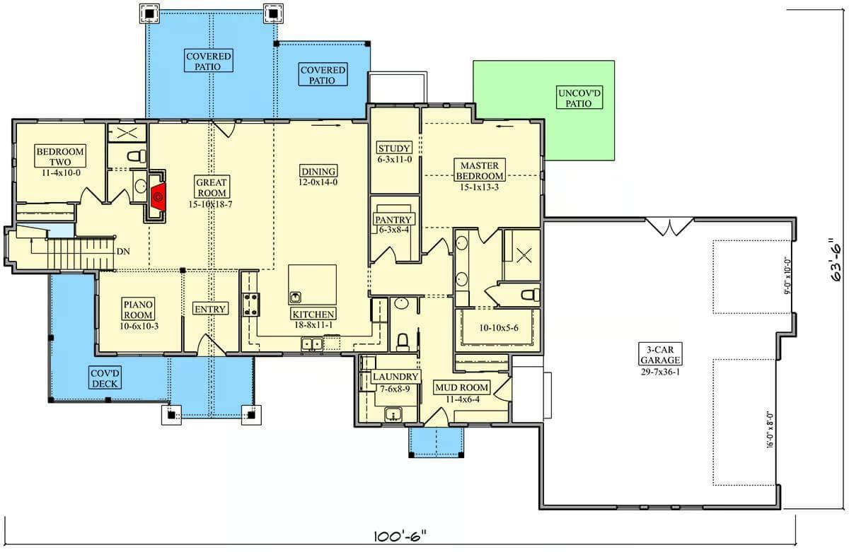 Explore This Thoughtfully Designed Floor Plan with a Spacious Great Room