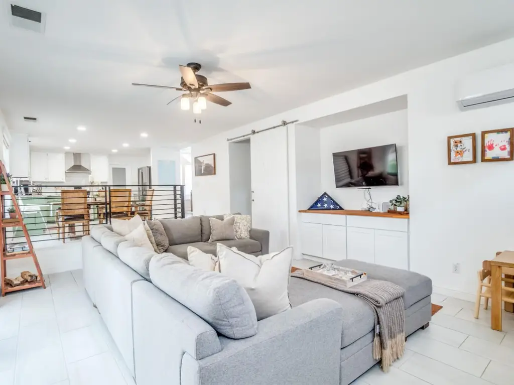 Contemporary 4-Bedroom Mediterranean-Style Home with Covered Patio and 3-Car Garage (2,561 Sq. Ft. Floor Plan)
