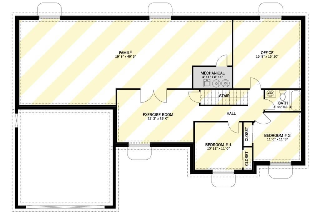 Explore This Versatile Basement Space With an Impressive Family Room