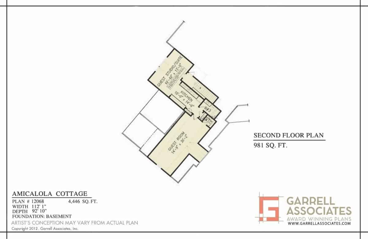 Exploring the 981 Sq. Ft. Second Floor of Amicalola Cottage