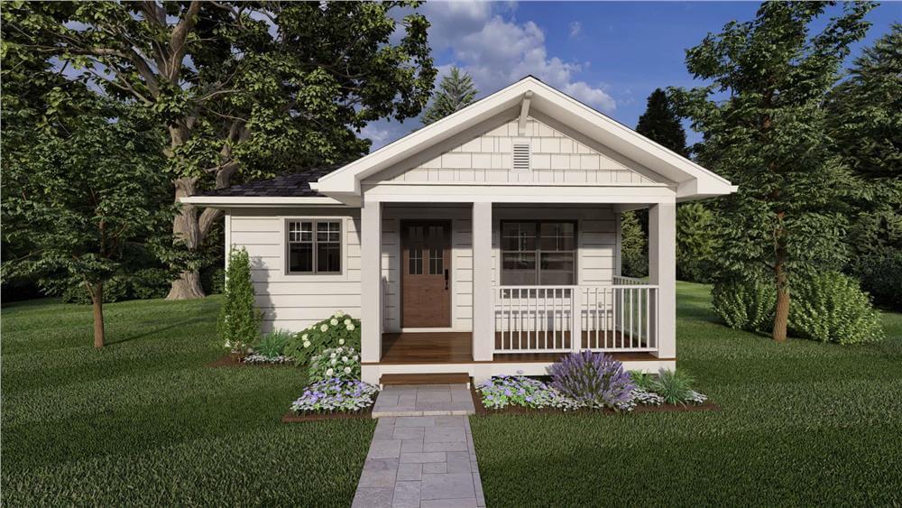 Charming Craftsman Cottage with a Quaint Front Porch