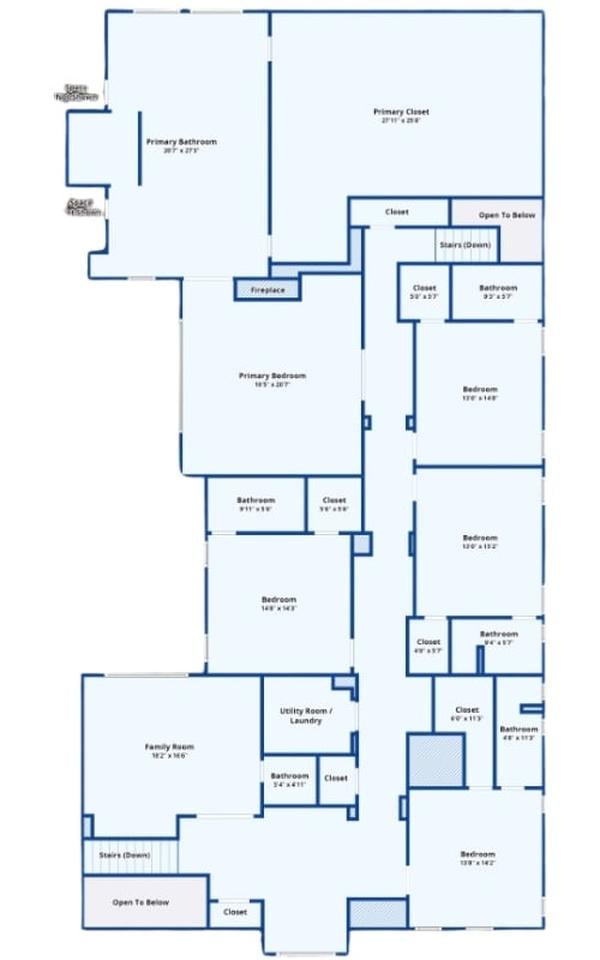 Exploring the Spacious Upper Level with a Primary Suite Oasis