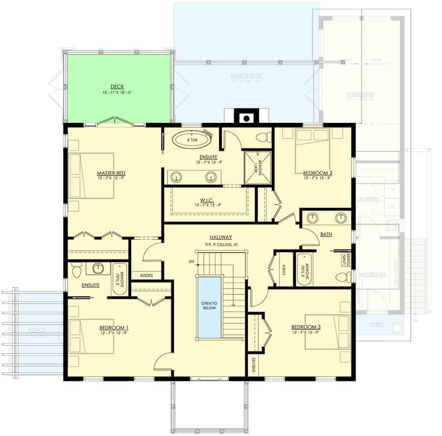 Explore the Thoughtful Layout of This 3-Bedroom Home with Spacious Deck