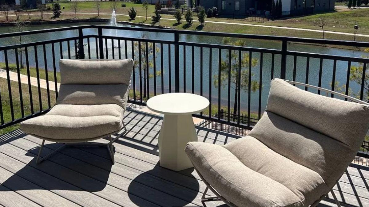 Relax on This Balcony With Tranquil Water Views