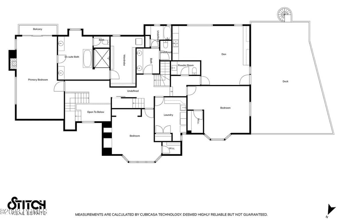 Upper Floor Retreat with Private Balcony off the Primary Suite