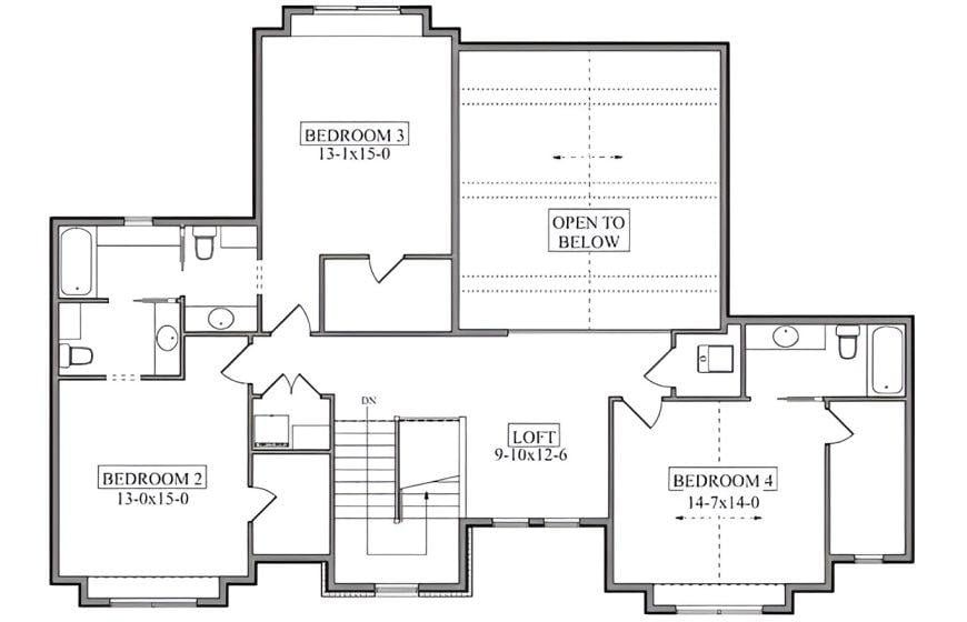 Explore the Spacious Upper Floor with an Inviting Loft Area