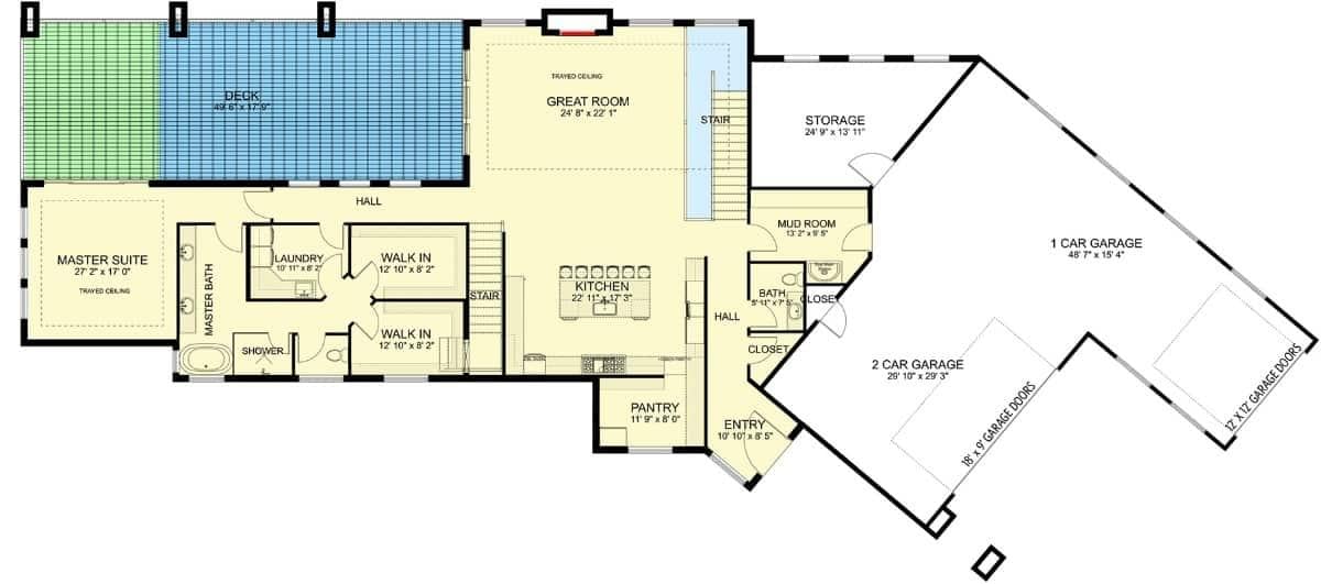 Explore This Expansive Floor Plan with a Great Room and Three-Car Garage