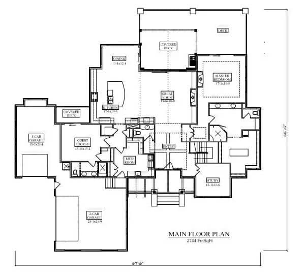 Exploring the Expansive Main Floor Layout with a Grand Great Room