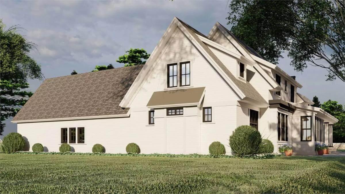 Look at the Intriguing Rooflines of This Charming Craftsman Home