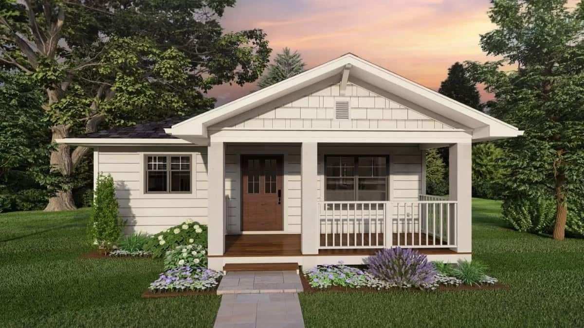 Charming Cottage with a Welcoming Front Porch