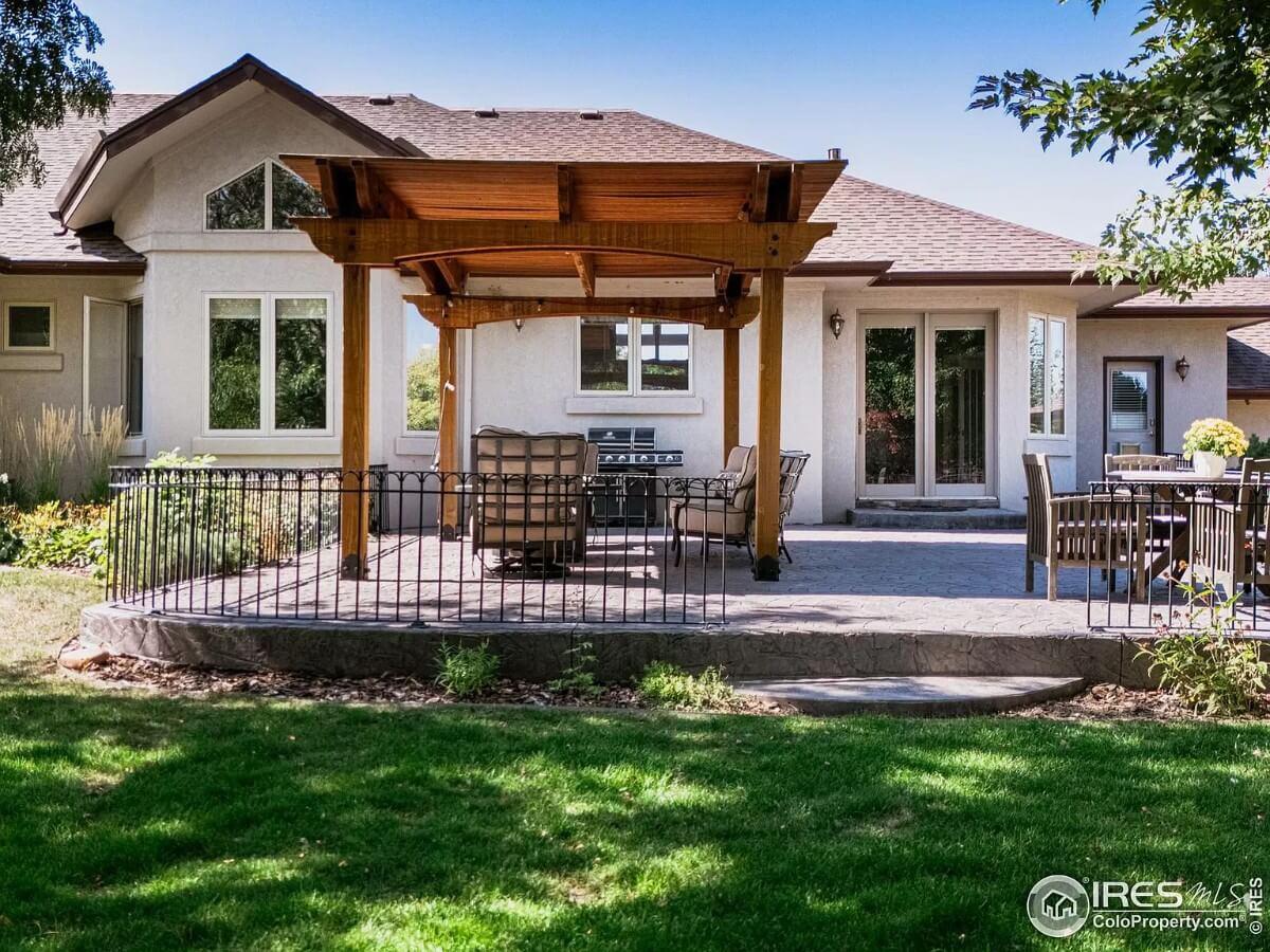 Look at This Pergola-Enhanced Patio for Outdoor Living