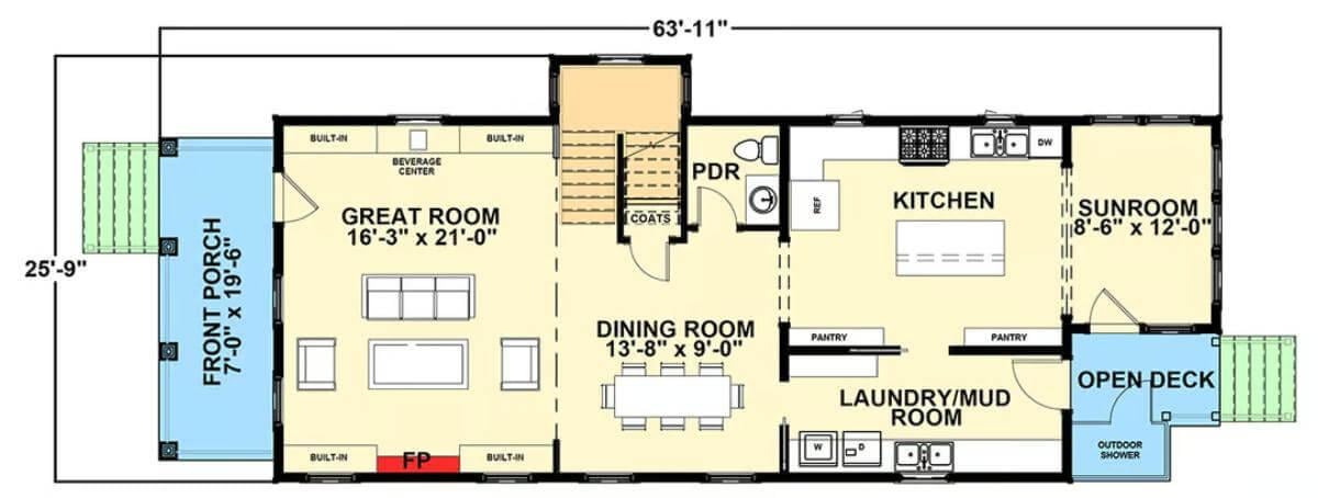 Wow, Look at the Versatile Layout of This Floor Plan