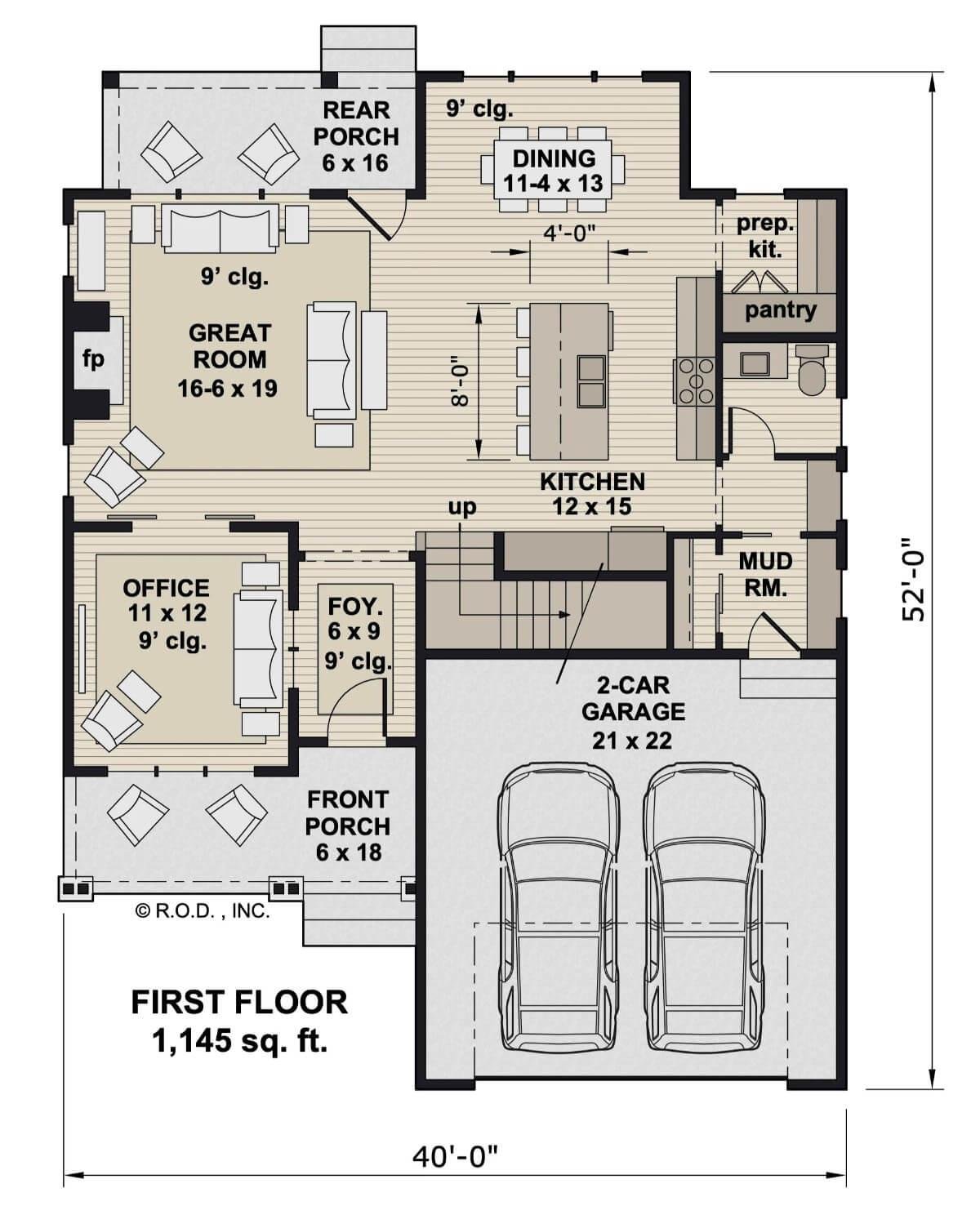 Explore This Functional First Floor Layout with a Spacious Great Room