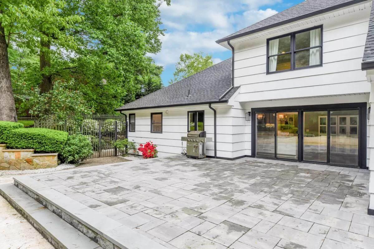 Wow, Look at the Expansive Patio with Elegant Pavers