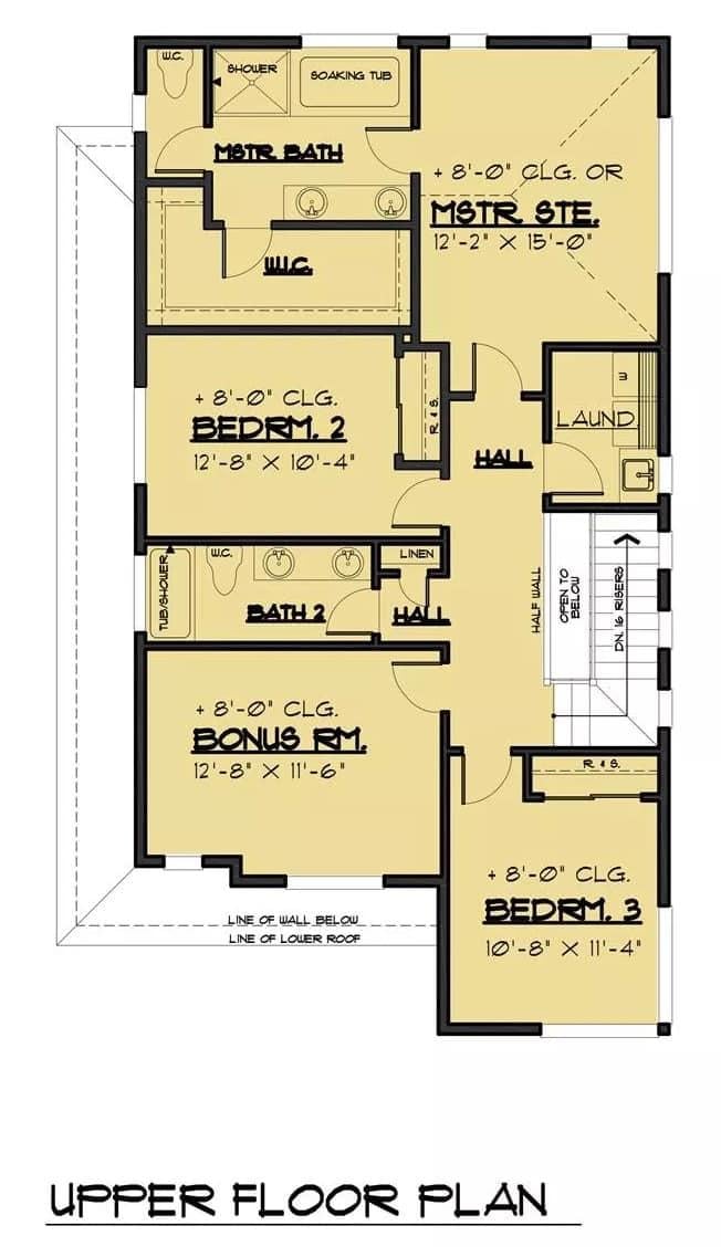 Exploring the Versatile Upper Floor Plan with Bonus Room
