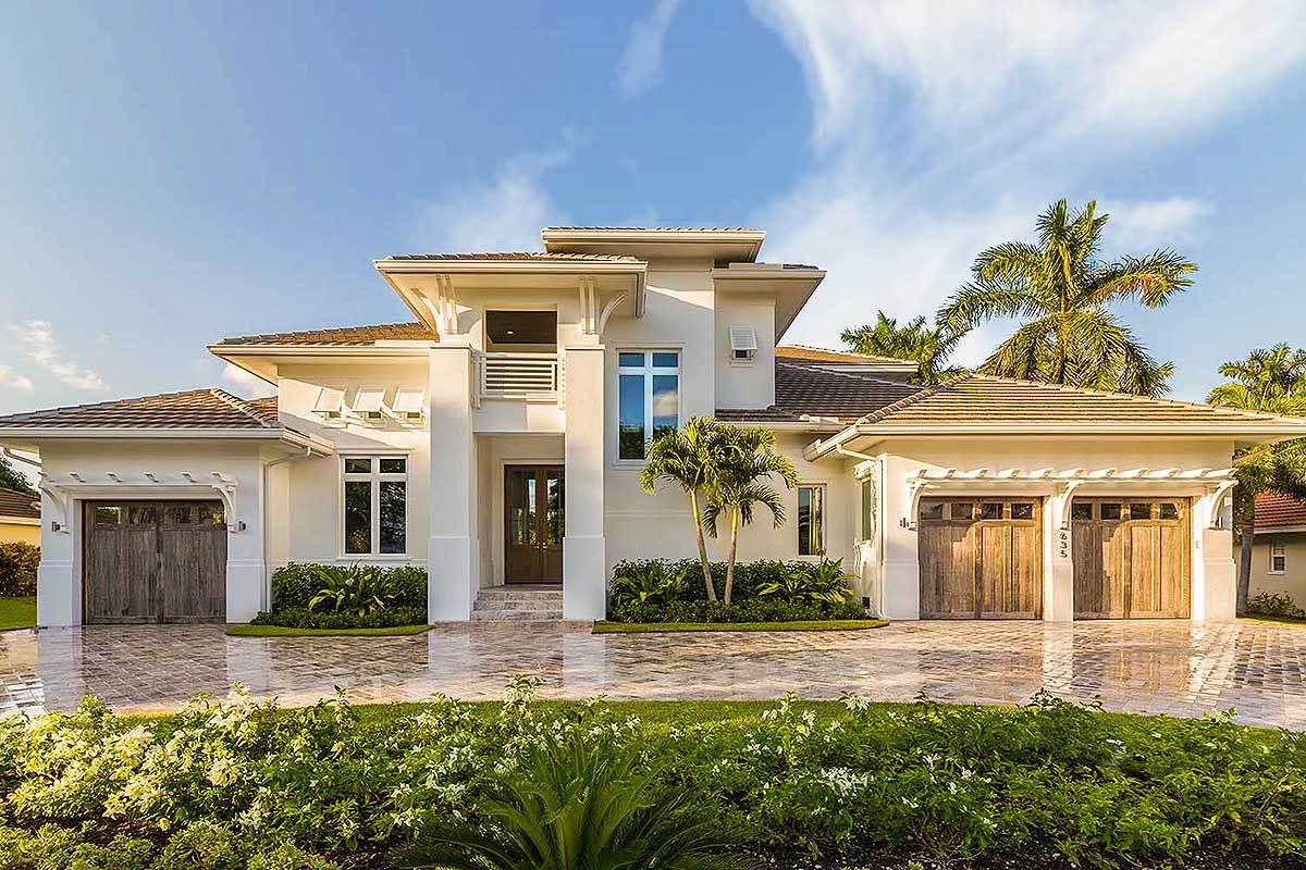 Check Out the Elegant Symmetry and Natural Wood Accents