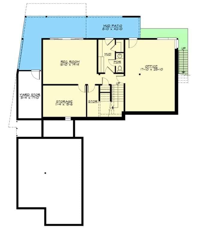 Exploring the Lower Level with a Spacious Rec Room