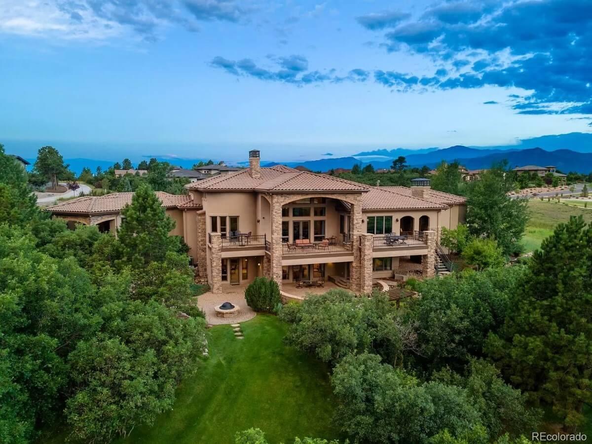 Explore the Double Balconies Overlooking Lush Greenery