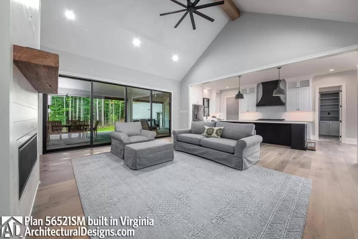 Vaulted Ceilings and a Seamless Indoor-Outdoor Flow are Front and Center