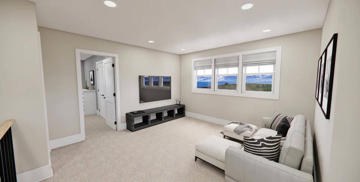 Spot the Versatile Entertainment Nook in This Loft