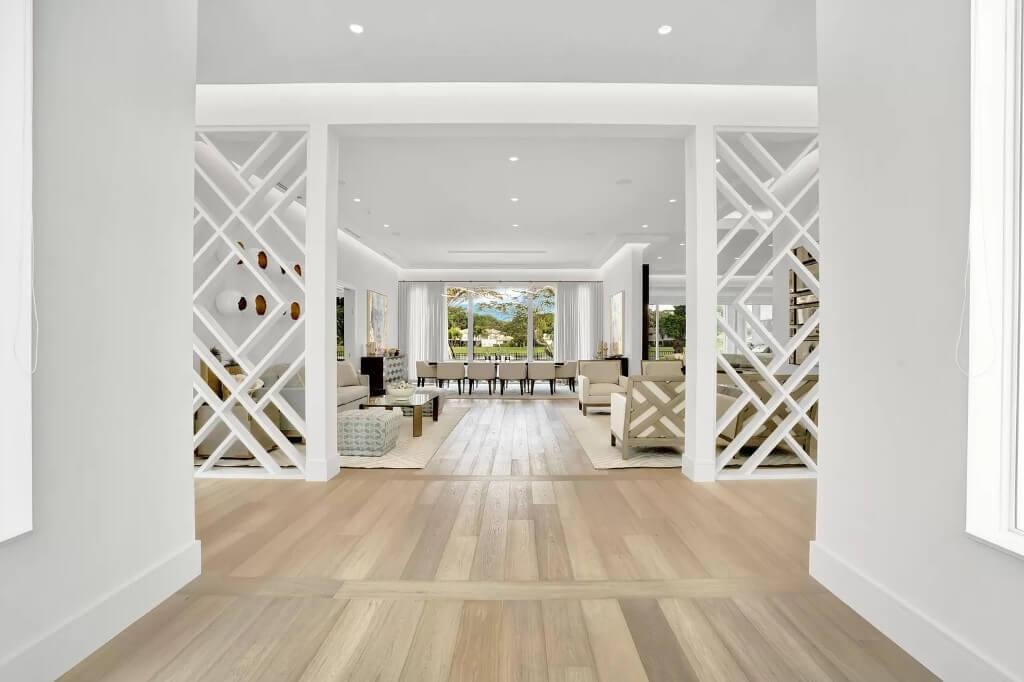 Wow, Look at These Geometric Room Dividers Enhancing the Open Floor Plan