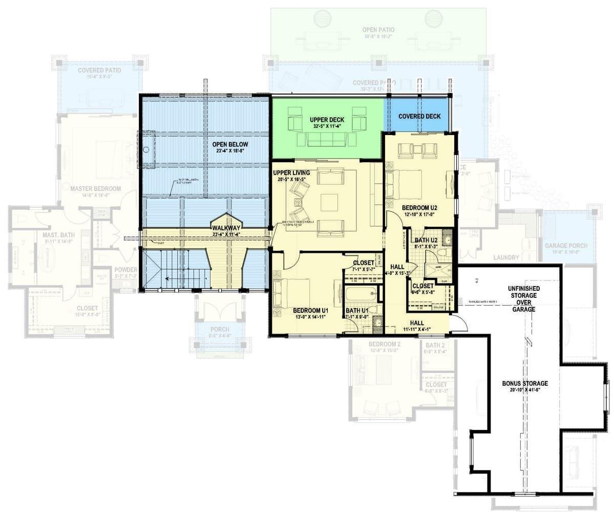 Explore the Upper Level with its Expansive Deck and Bonus Storage