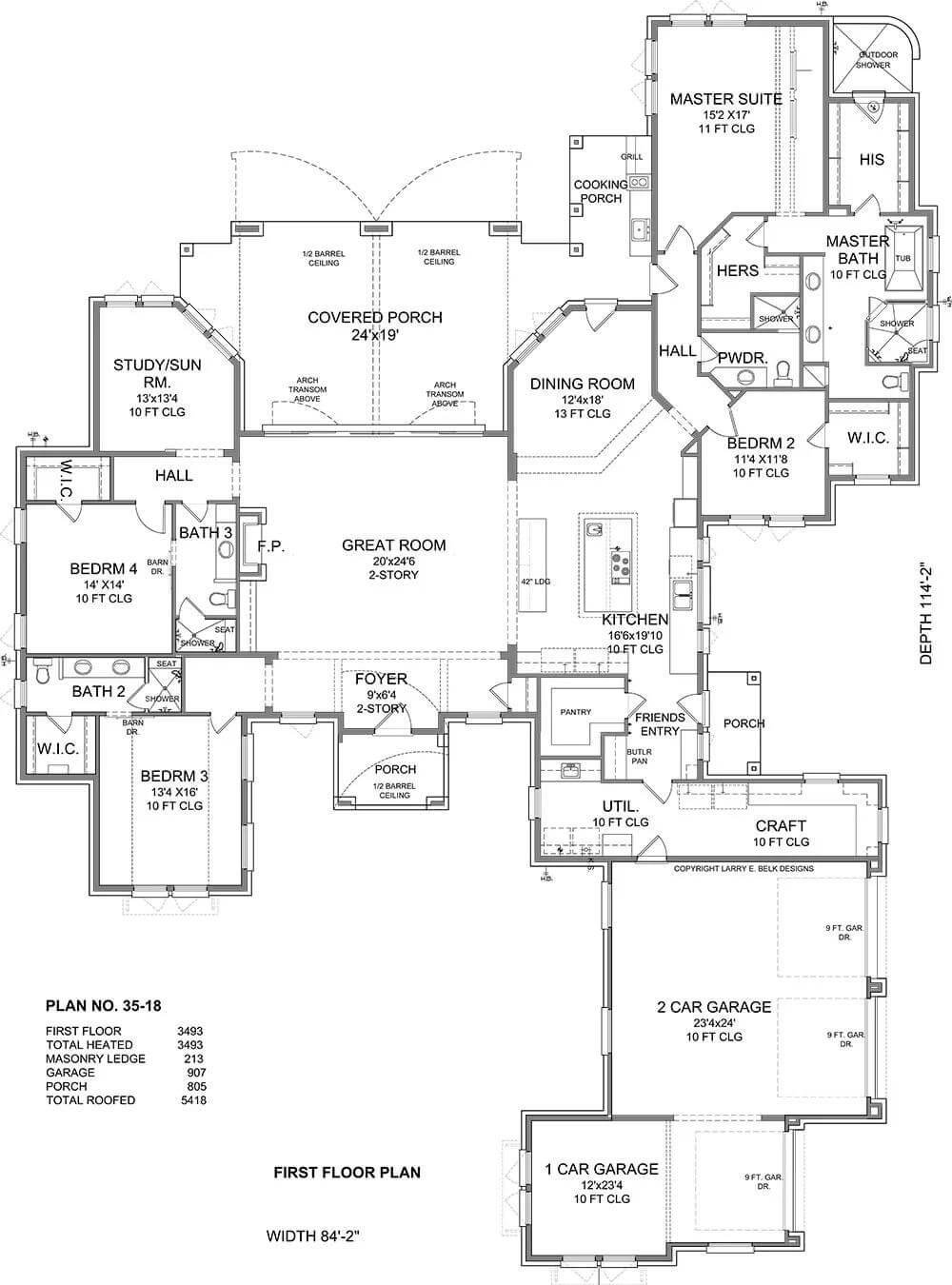 Spacious Floor Plan with a Charming Covered Porch and Two-Story Great Room