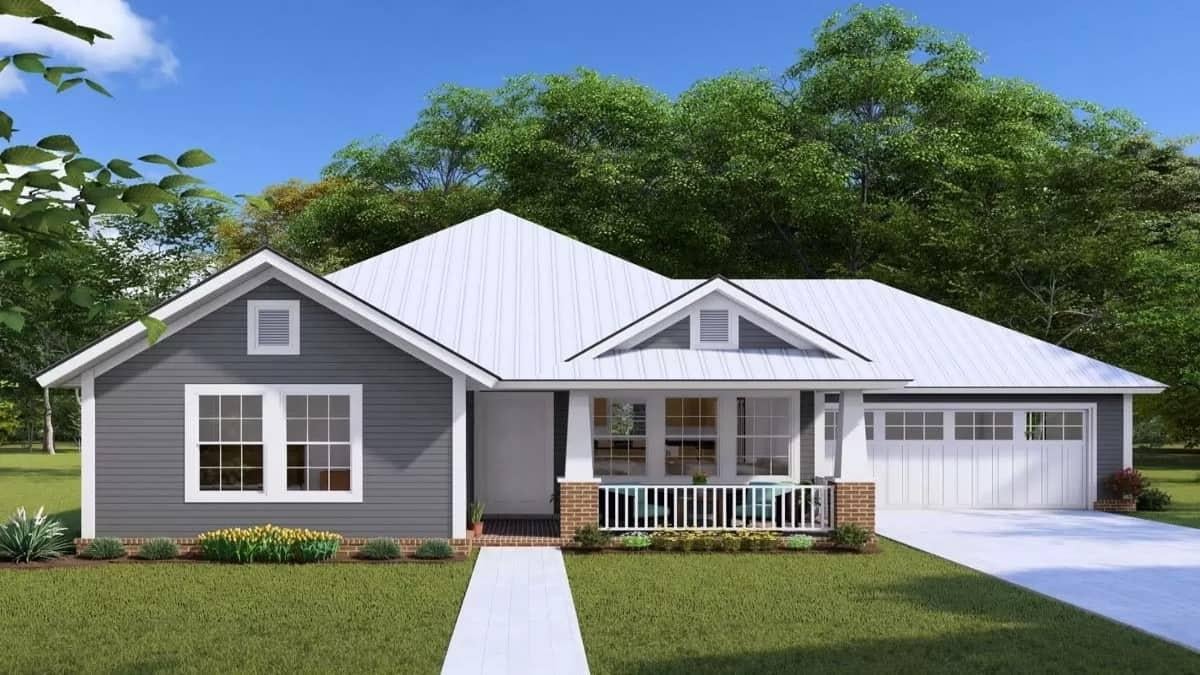 Classic Ranch Home with a Welcoming Front Porch