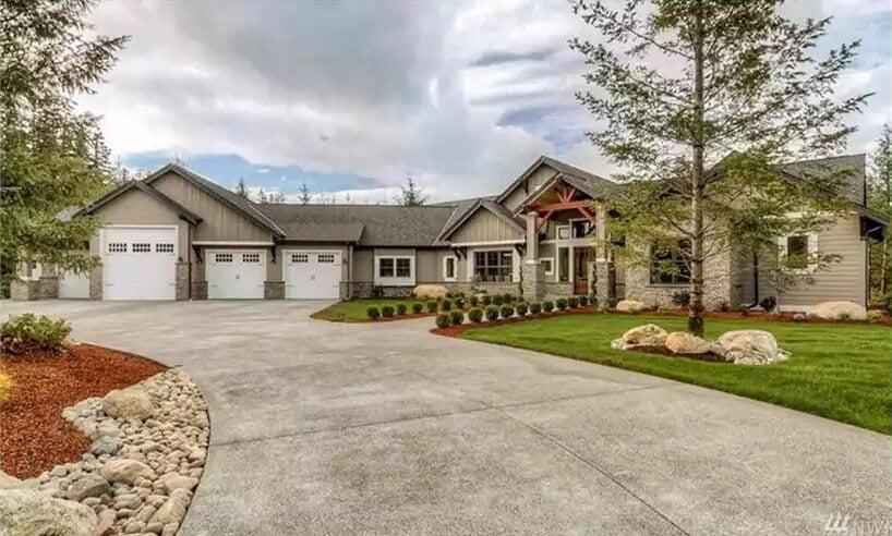 Explore the Expansive Garage in This Craftsman-Style Home