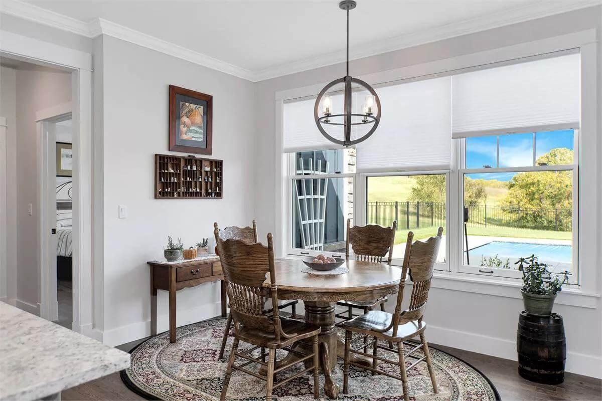 Enjoy Breakfast with a View in This Charming Nook