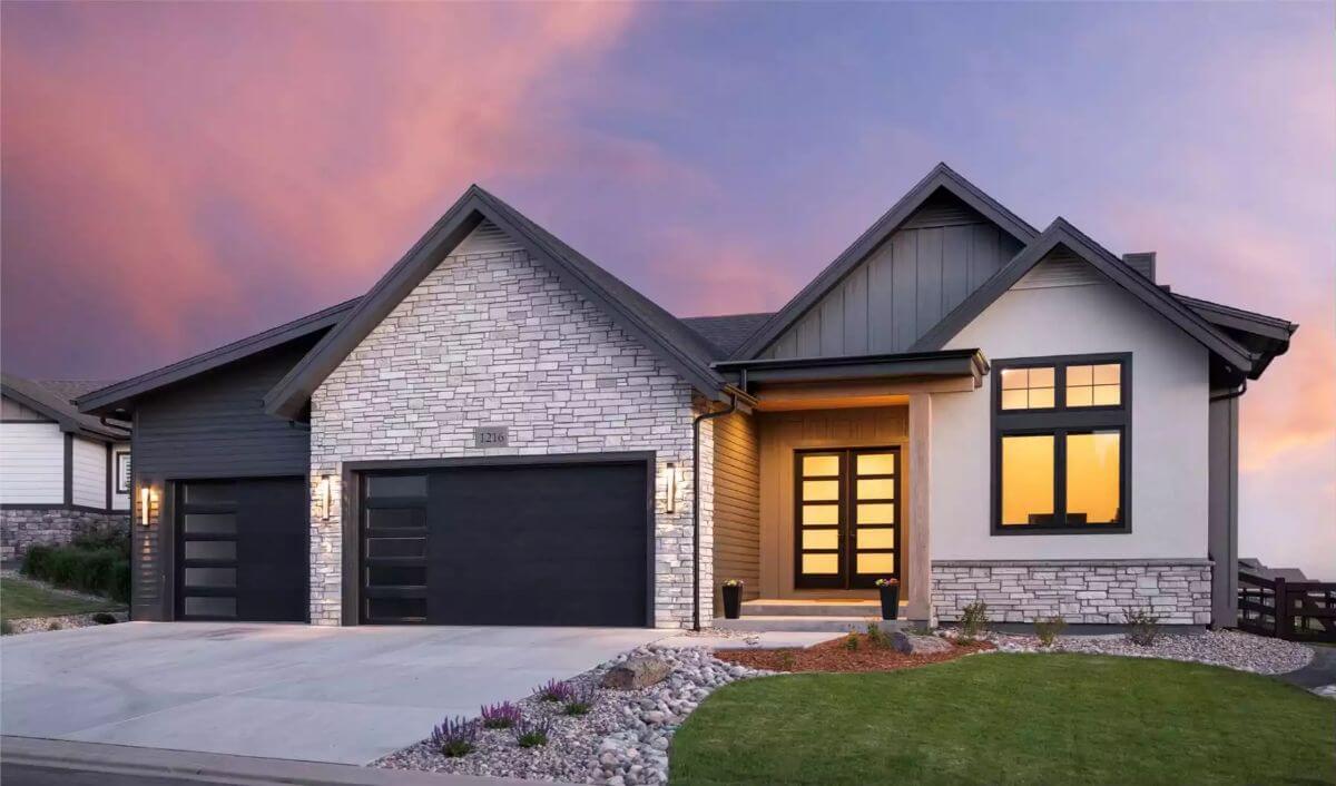 Mountain-Style 2-Bedroom Goldcrest Home with Covered Patio and Finished Basement (Floor Plan)