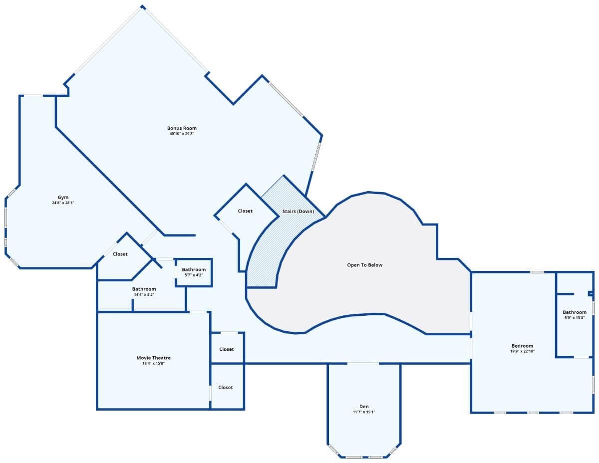 Explore the Versatile Bonus Room and Home Theater Setup