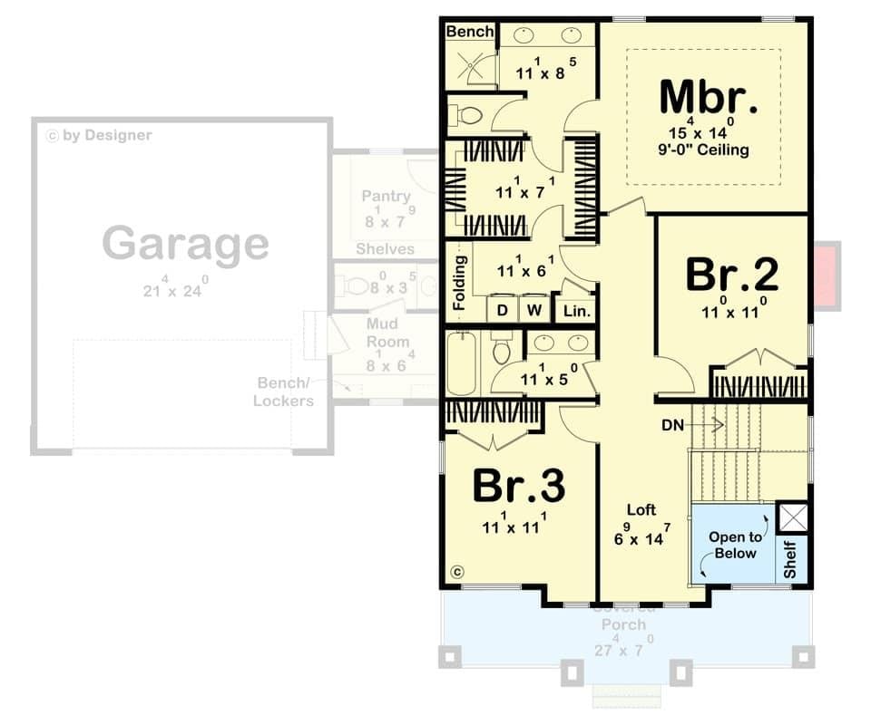Exploring the Efficient Layout of a Three-Bedroom Home
