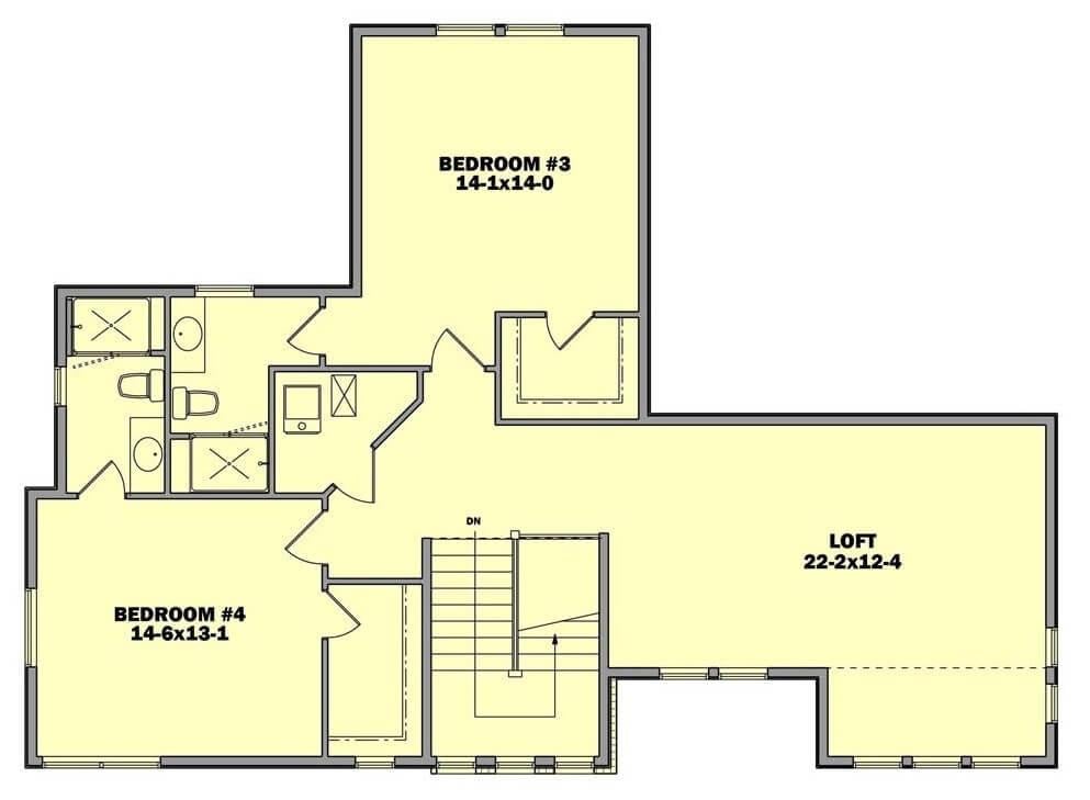 Exploring the Upper Level: Spacious Loft and Bedrooms