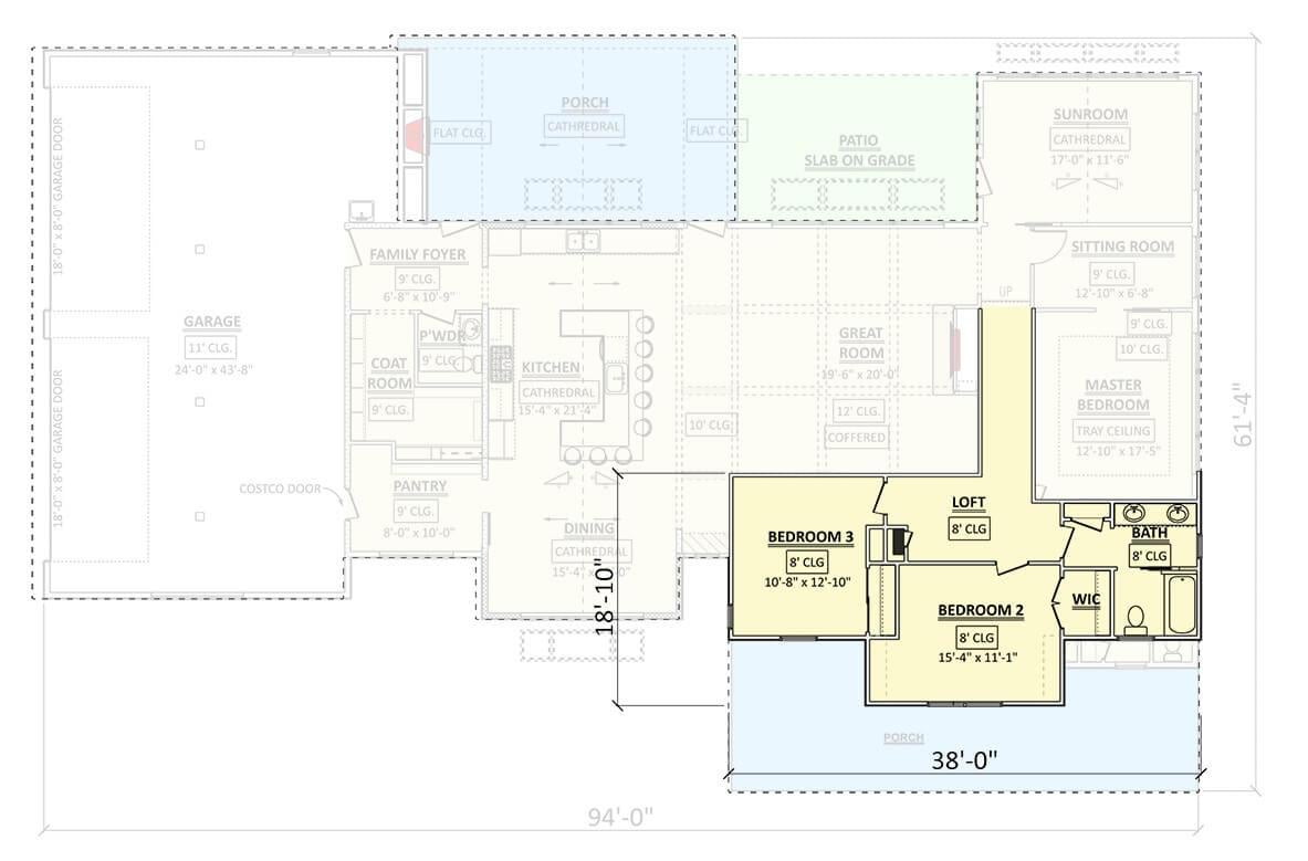 Noteworthy Loft and Bedrooms on the Upper Floor