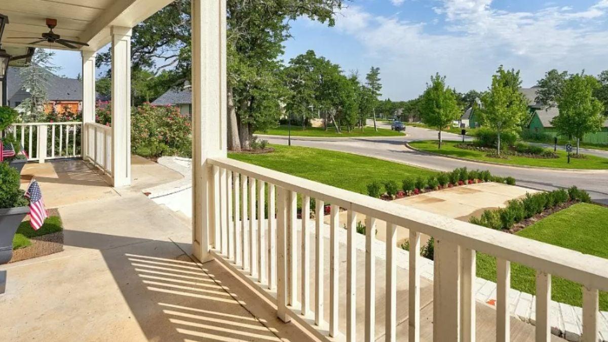 Enjoy a Southern Breeze from This Inviting Front Porch