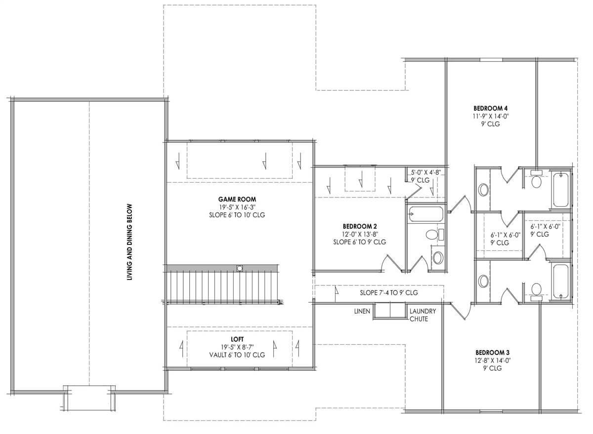 Exploring the Game Room and Cozy Loft in This Floor Plan