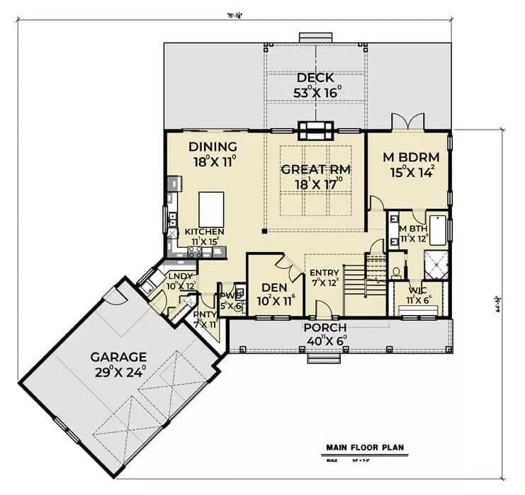Exploring the Layout: Functional Flow from Great Room to Spacious Deck