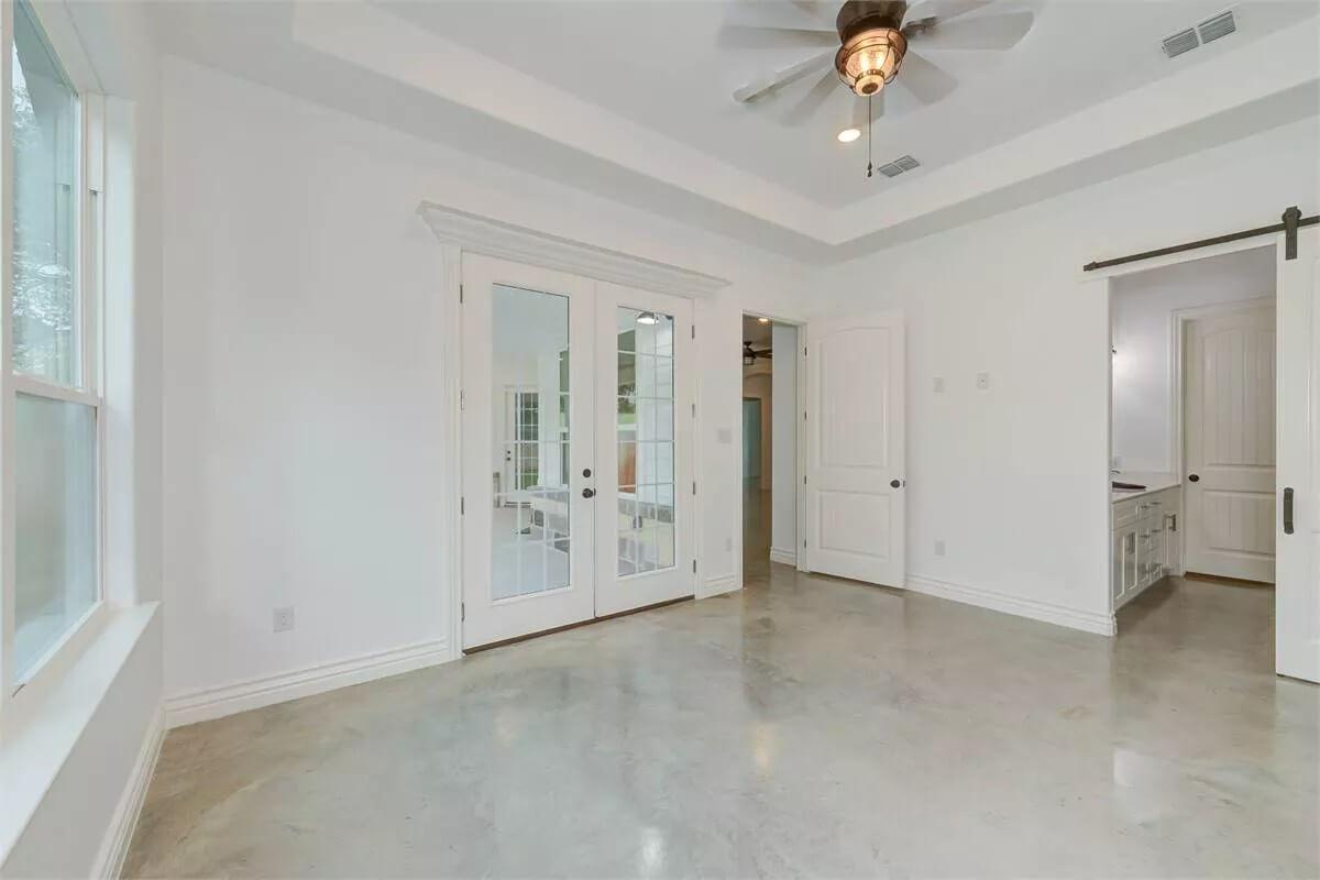 Sleek Interior with Polished Concrete Floors