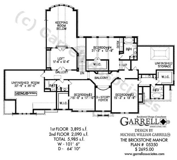 Explore the Expansive Second Floor with a Loft and Gallery