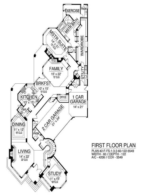 Explore This Thoughtfully Designed Floor Plan with a Dedicated Exercise Room