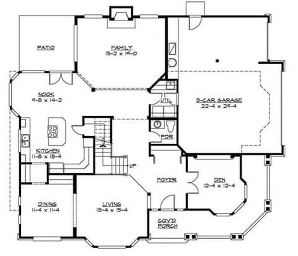 Explore the Flow of This Open-Concept Floor Plan with a Cozy Nook