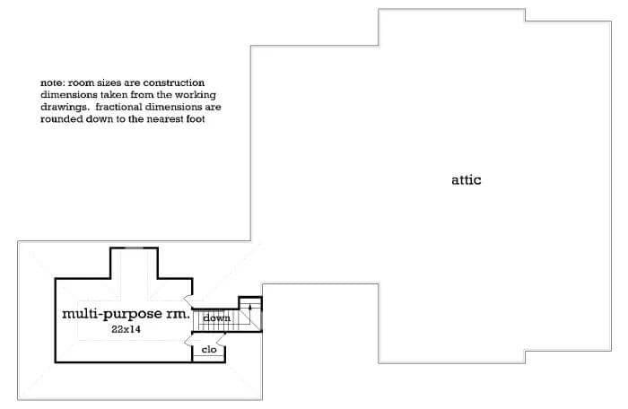 Explore the Versatile Multi-Purpose Room Nestled Beside the Attic