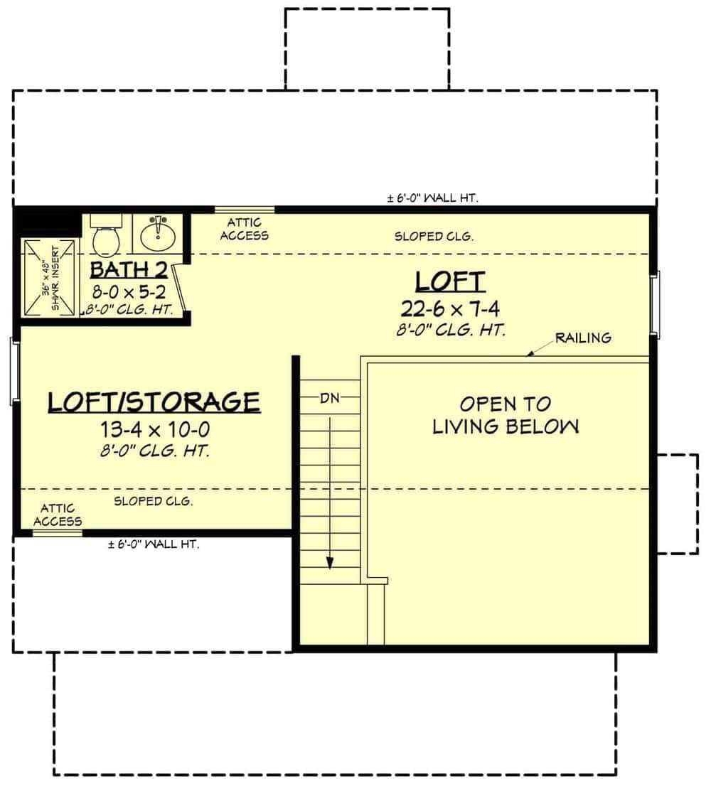 Exploring the Versatile Loft with Ample Storage Space