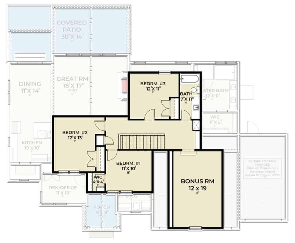 Exploring This Versatile Floor Plan with a Spacious Bonus Room
