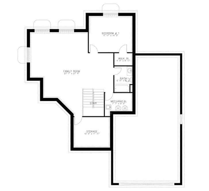 Explore This Thoughtfully Designed Lower Level with Spacious Family Room